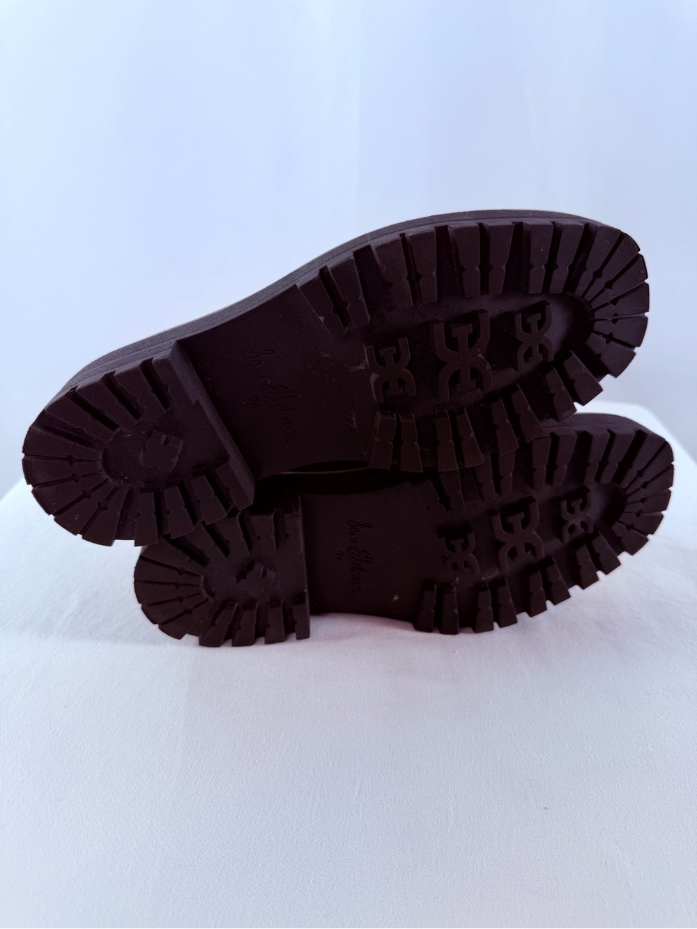 Sam Edelman Laurs Platform Lug Sole Horsebit Loafer in Black Size 7.5 - Picture 9 of 12